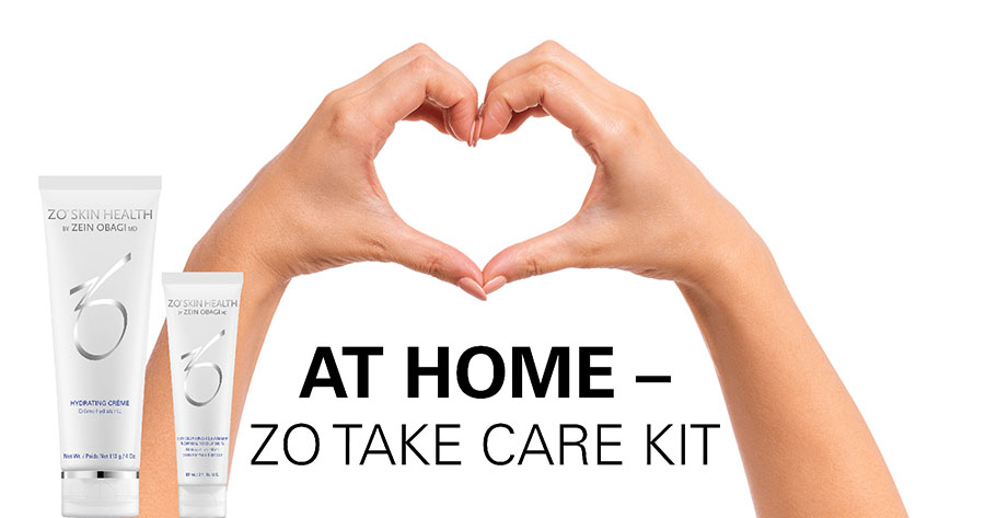 ZO Take Care Kit:  ZO Hydrating Creme og en ZO rens i liten størrelse!