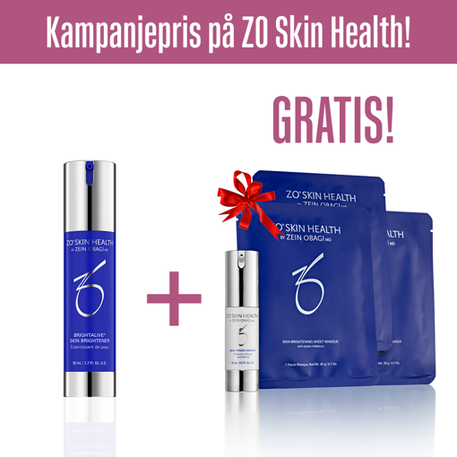 Bilde av Kampanje! Brightalive Skin Brightener -  få gratis Daily Power Defense 15ml & 3 stk. Skin Brightening Sheet Masque!