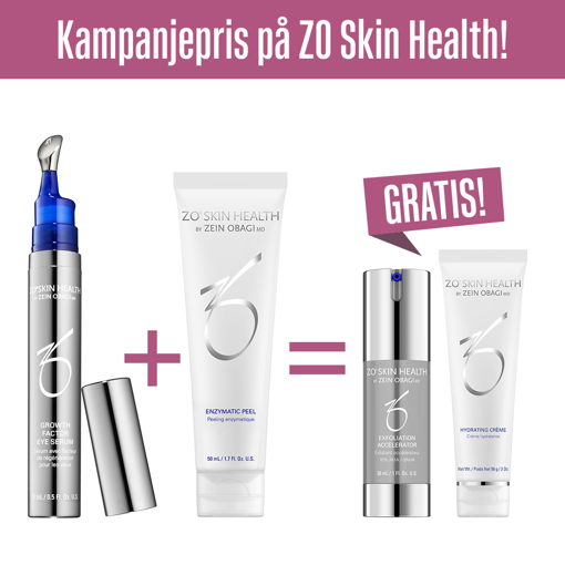Bilde av Kampanje! Growth Factor Eye Serum  + Enzymatic Peel - få gratis Exfolation Accelerator 30 ml og Hydrating Crème 58 g